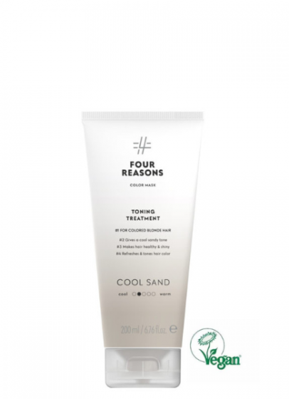 Four Reasons Color Mask Hair Toning Treatment Cool Sand 200ml